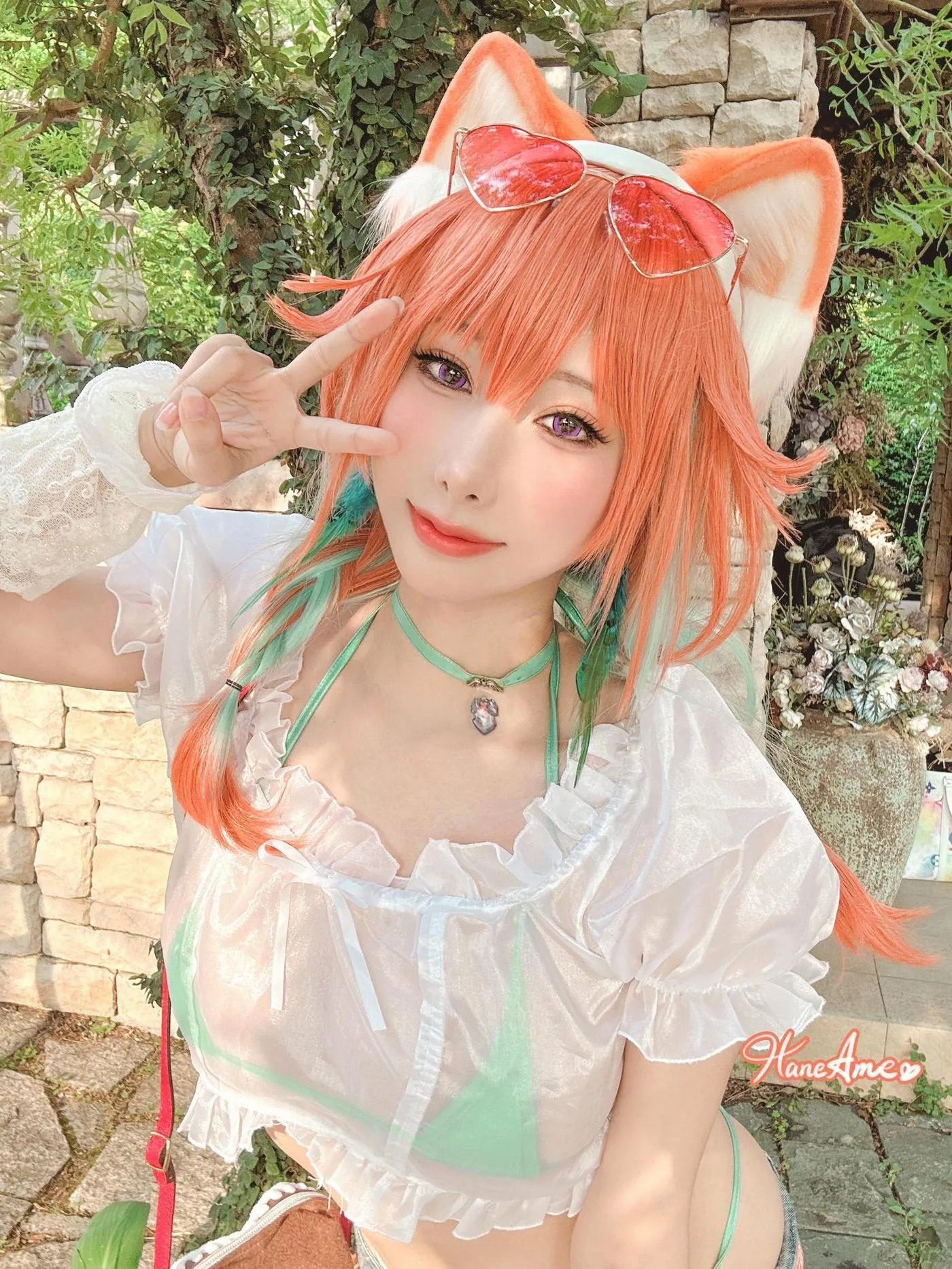 雨波_HaneAme – NO.191 2023年05月新品订阅4套视频-Hololive Takanashi Kiara [37P]插图2